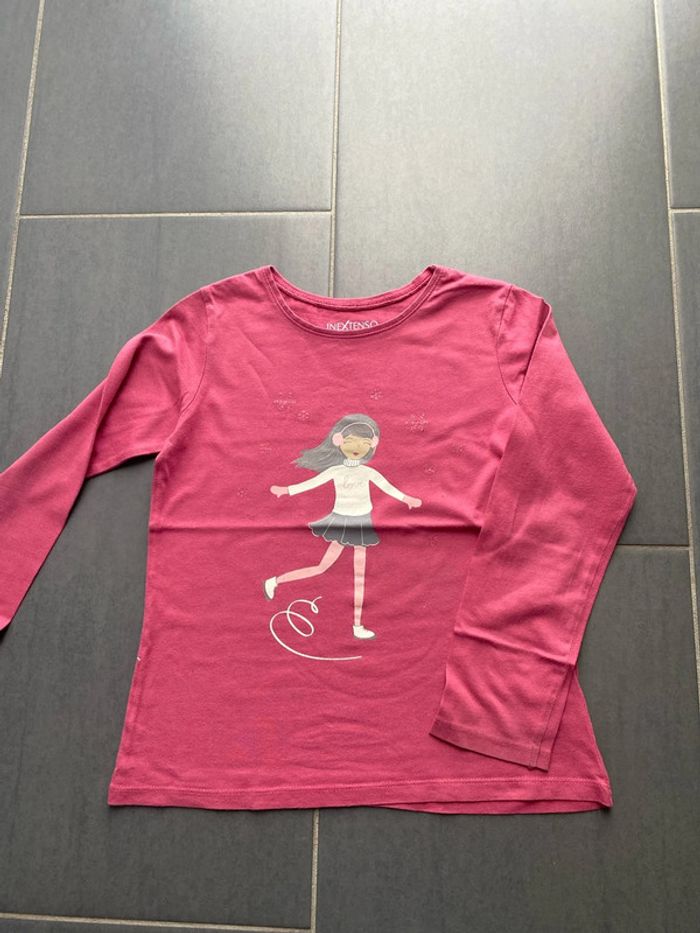 T-shirt manche longue In extenso fille đź§’