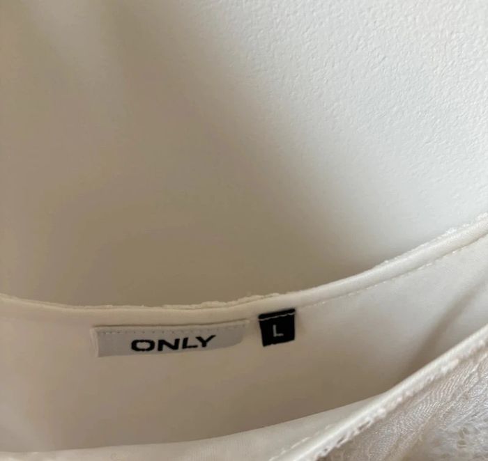 Robe blanche Only Taille L - photo numéro 4