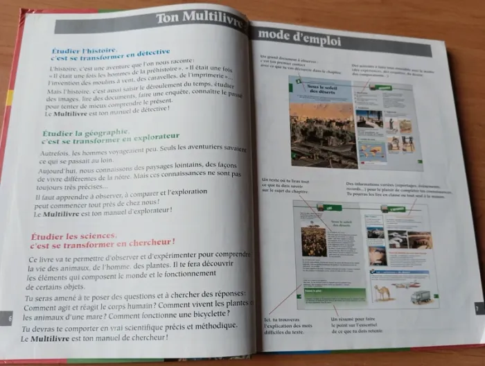 Multi livre CM1 Histoire géo sciences - photo numéro 3