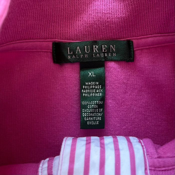 Pull rose col montant/haut Lauren Ralph Lauren femme, taille XL - photo numéro 6