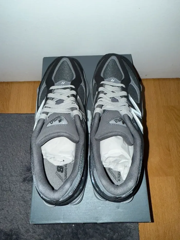 New balance GC 9060 Noir / Grise / Blanche Black - photo numéro 6