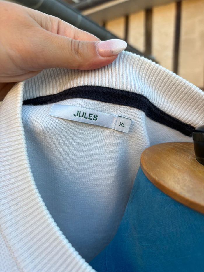 Pull Jules - à rayures - taille XL/42 - en très bon état - photo numéro 3