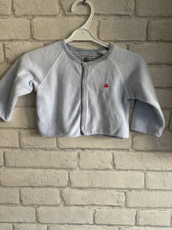 Veste petit bateau taille 6 mois