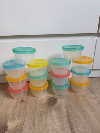 Lot pots de conservation bébé