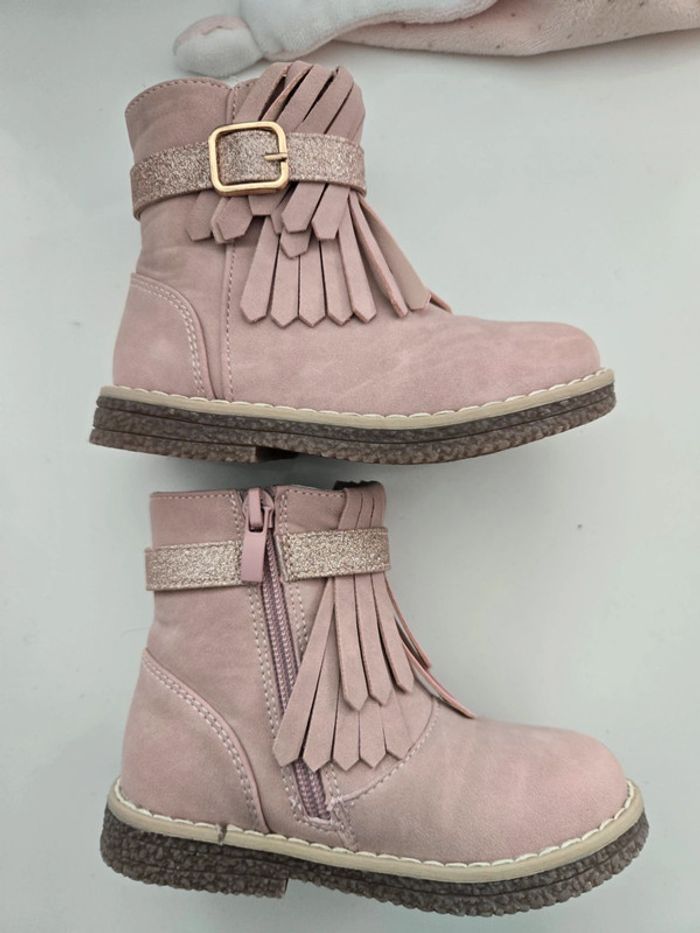 Bottines rose 23 - photo numéro 5