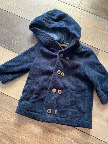 Veste gilet bleu marine TAO 6 mois