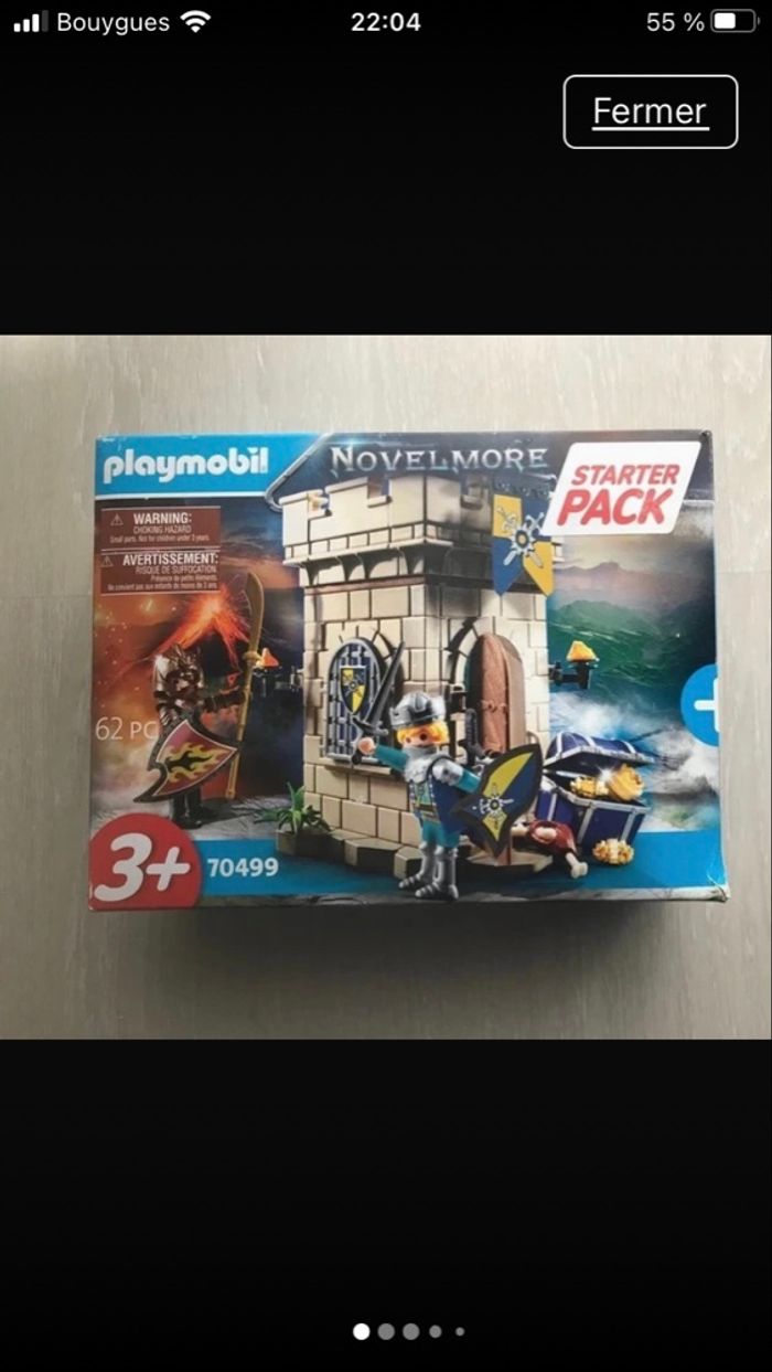 Starter Pack Donjon - Novelmore - 70499 Playmobil