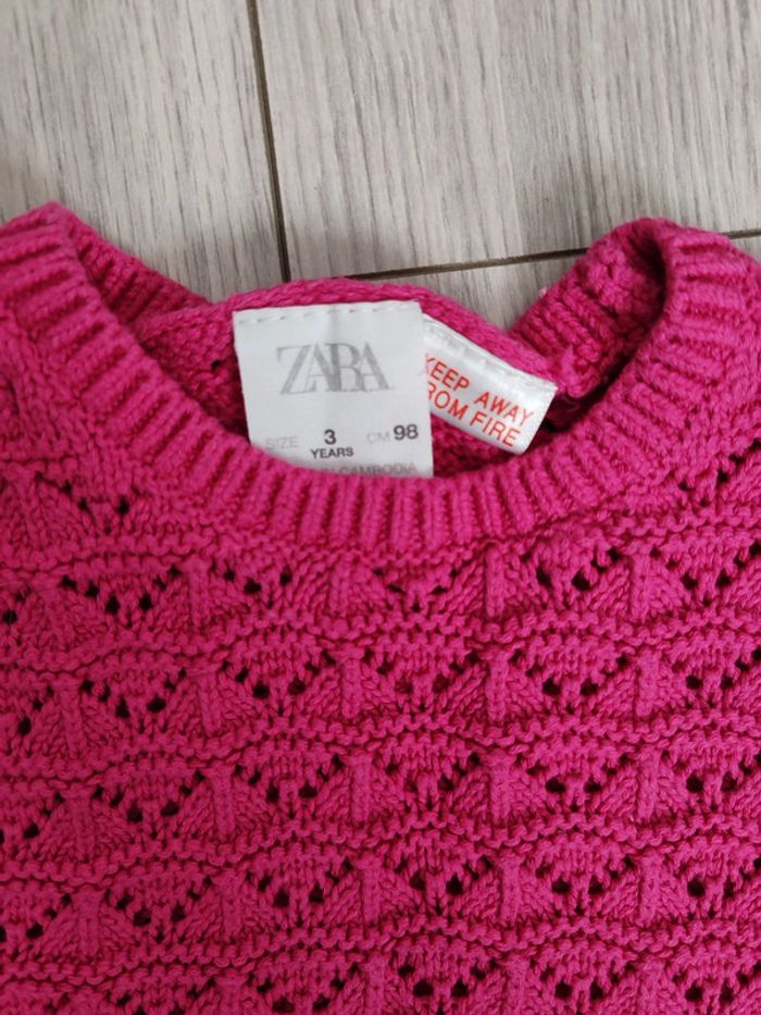 Débardeur maille zara 3 ans - photo numéro 2