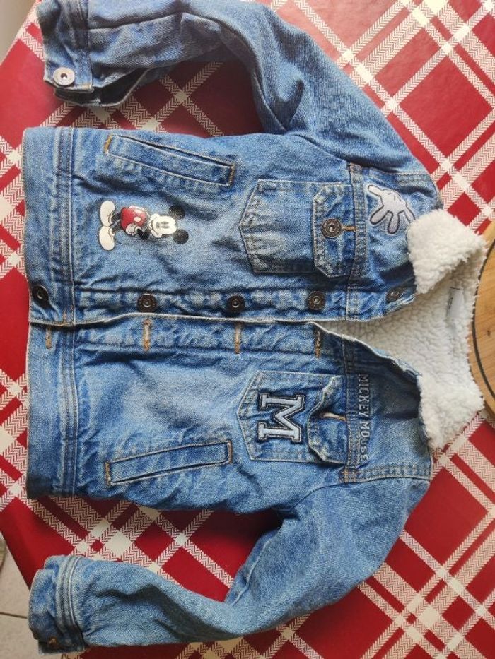 Veste en jean intérieur tout doux molletonné