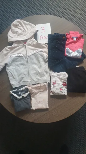 Lot fille 3 ans hiver automne demie saison