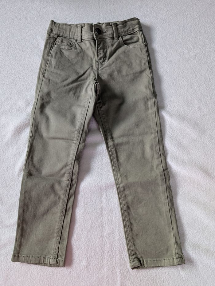 Jeans slim kaki - 5A - Kiabi