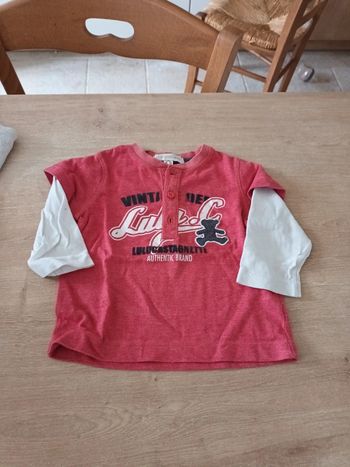 Ts manches longue 12 mois