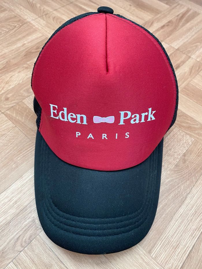Casquette rouge bordeaux Eden Park