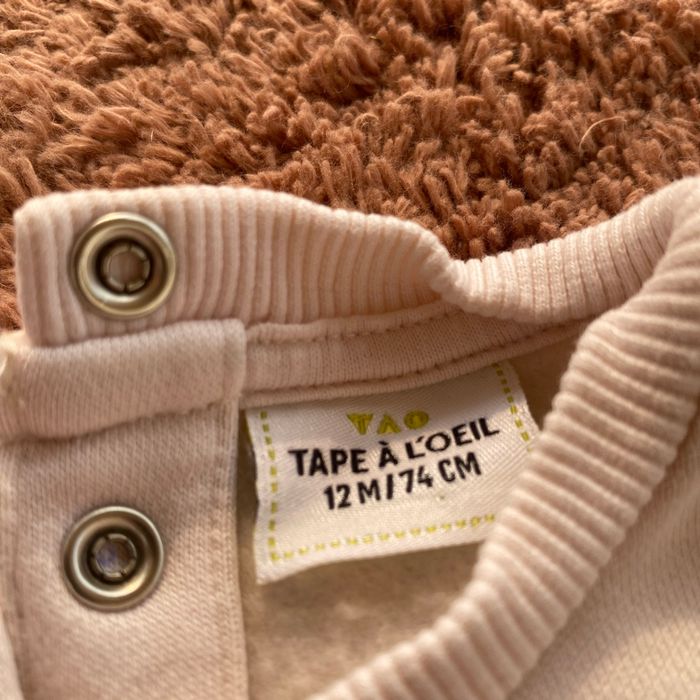 Pull Tape à l’œil 12 mois très bon état - photo numéro 4