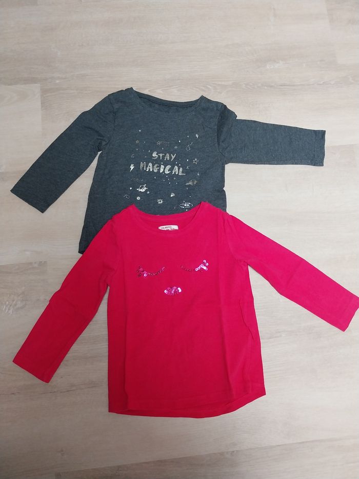 T shirts manches longues en lot ou à l'unité - photo numéro 3