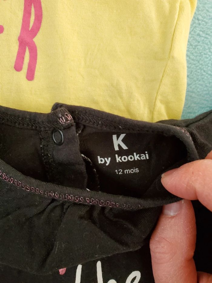 Lot 4 t-shirts 12 mois - photo numéro 3