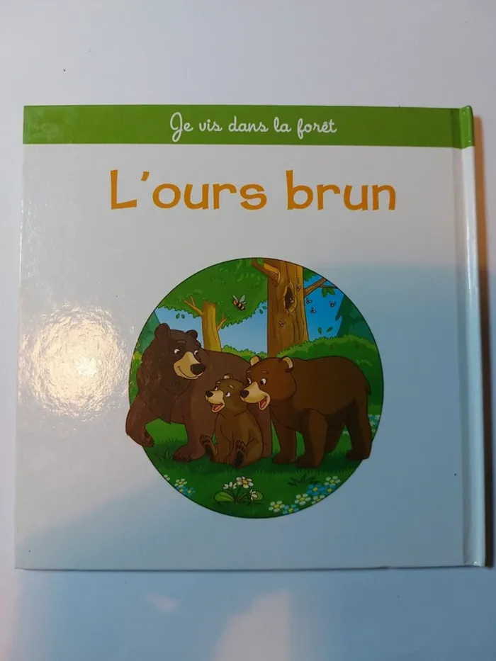 Livre enfant Je vis dans la forêt- L'ours brun - photo numéro 2