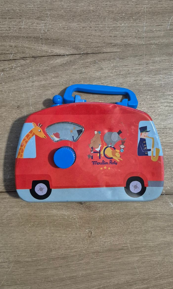 Boîte à musique bus de cirque - photo numéro 6