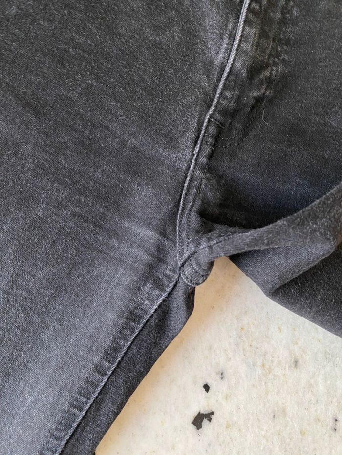 Short en jean noir H&M 38 - photo numéro 4