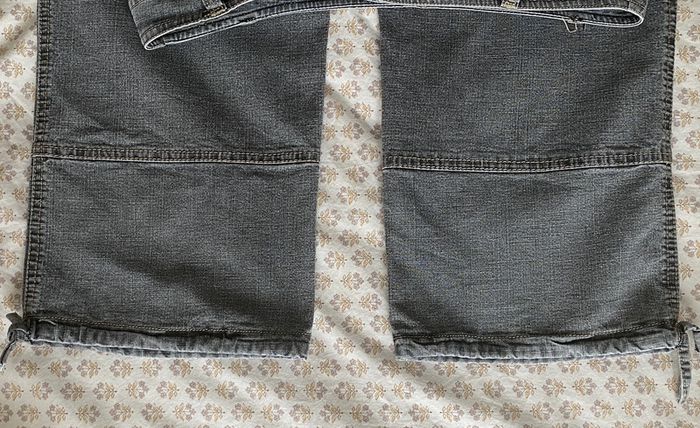 Jeans gris court affinités Armand Thiery - photo numéro 5