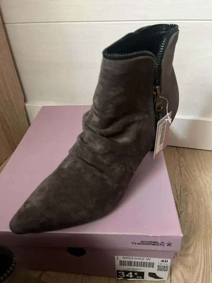 Bottines 40 chaussea - photo numéro 3