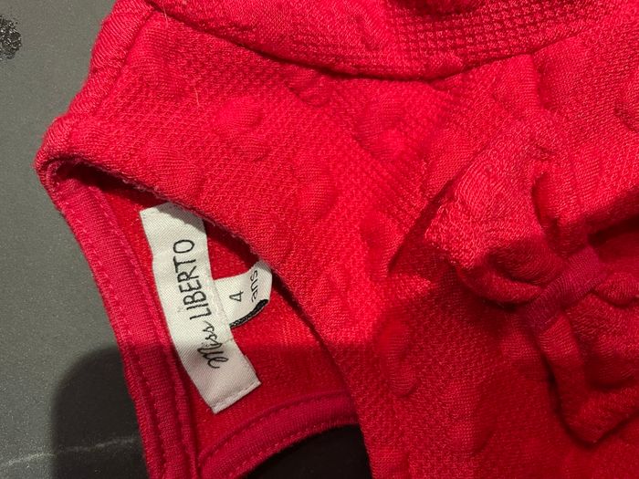 Robe mis Liberto fille rouge - photo numéro 4