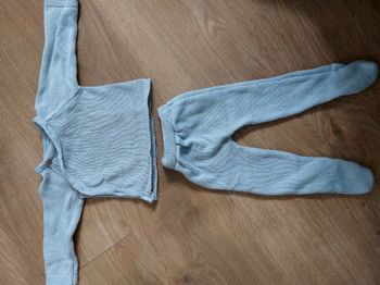 Ensemble maille gris 