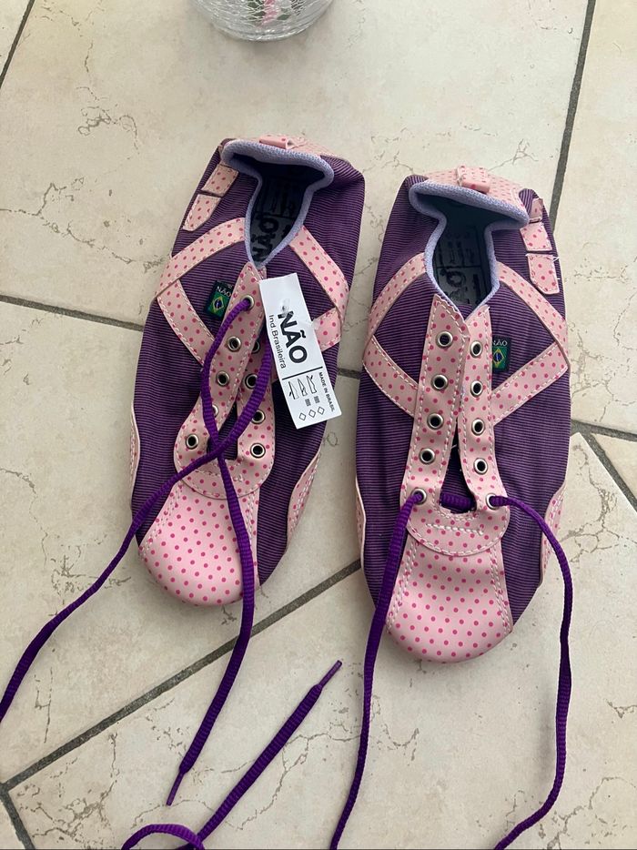Chaussures Não mauves/violettes T.40 - photo numéro 2