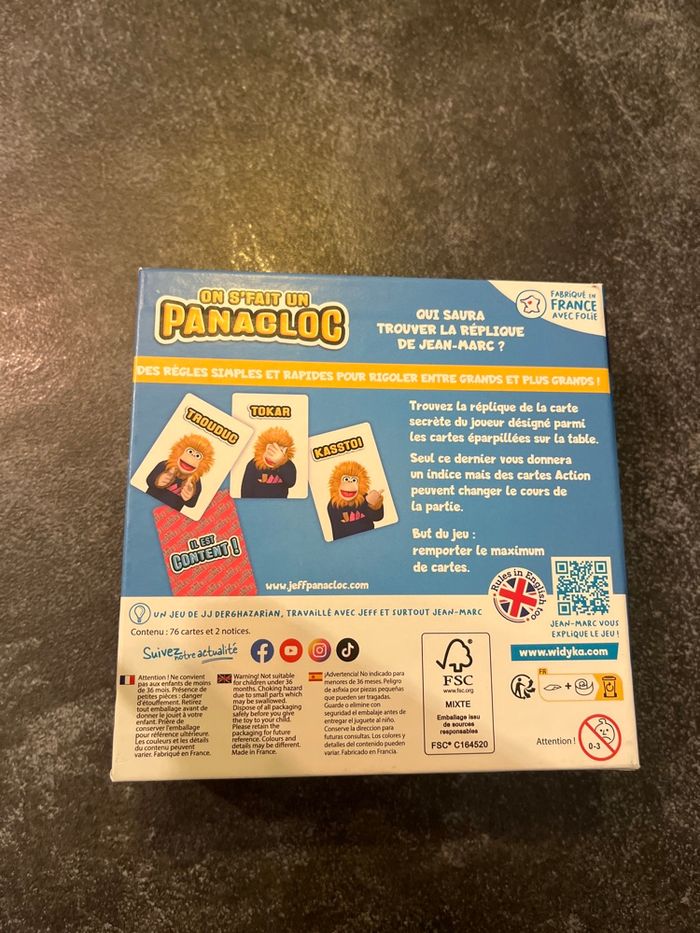 Jeu on s’fait un panacloc widyka ! Neuf - photo numéro 2