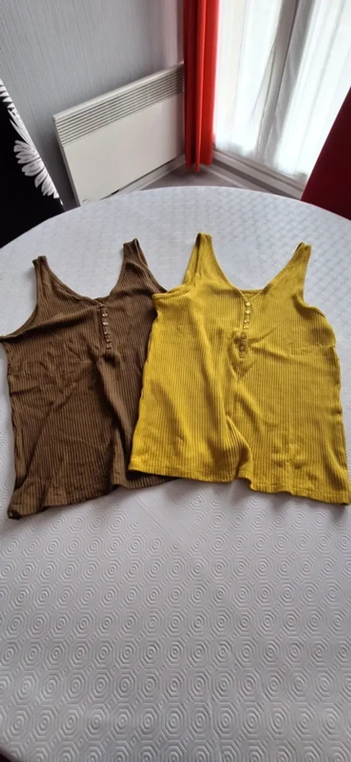 Lot de 2 debardeurs Camaieu