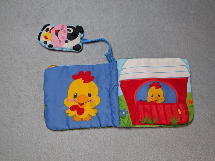 Livre tissu - Animaux de la ferme