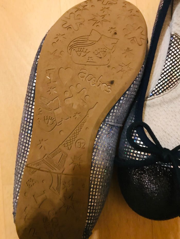 Ballerines fille pointure 32 brillante - photo numéro 5