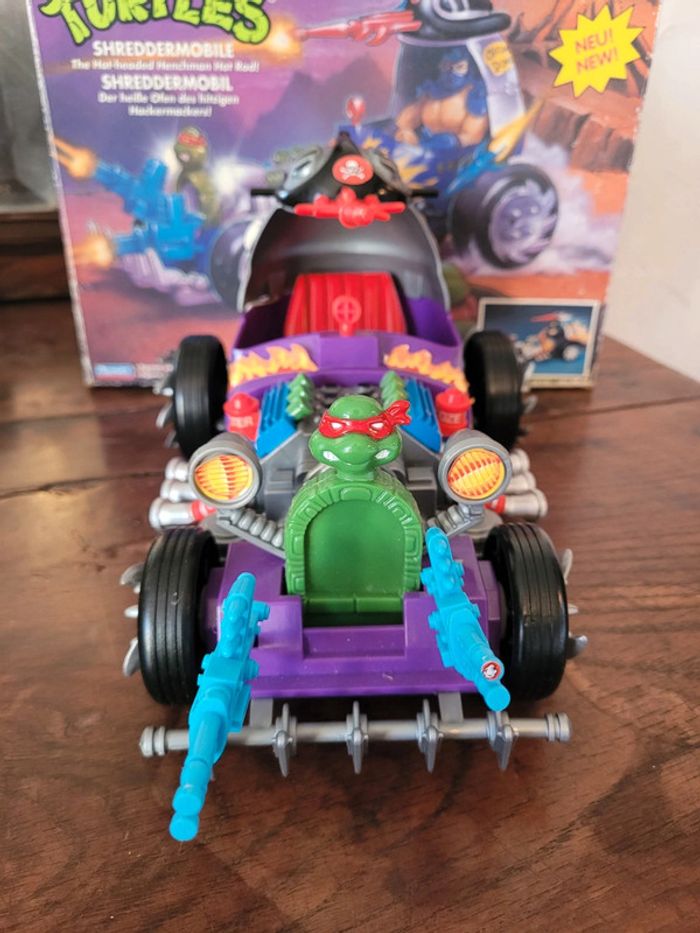Vends shreddermobile tortues ninjas 90s bandai (manque missiles) - photo numéro 2