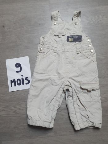 Salopette 9mois garçon