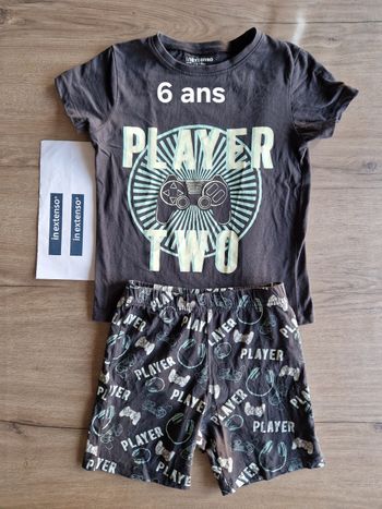 Pyjama été 6 ans in extenso
