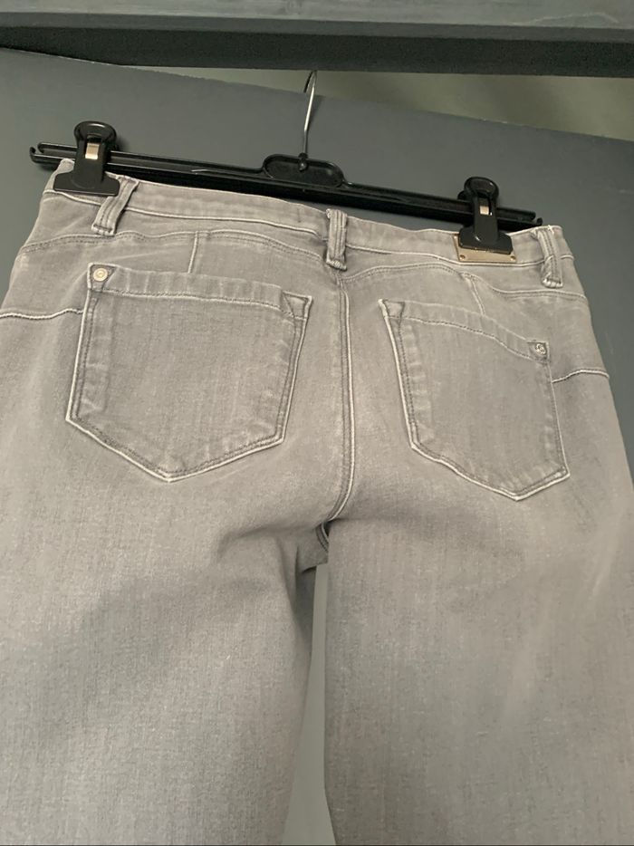 Jeans gris Morgan taille 40 - photo numéro 10
