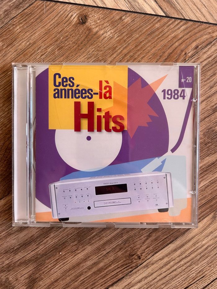 💿 CD - Compilation "Ces années-là " Hits 1984 (N°20) - photo numéro 1
