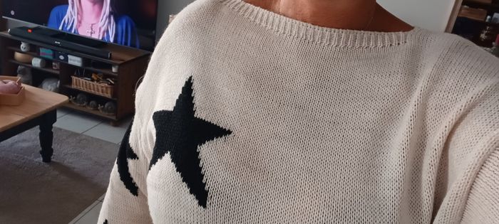 Très jolie robe pull courte femme T U - photo numéro 6