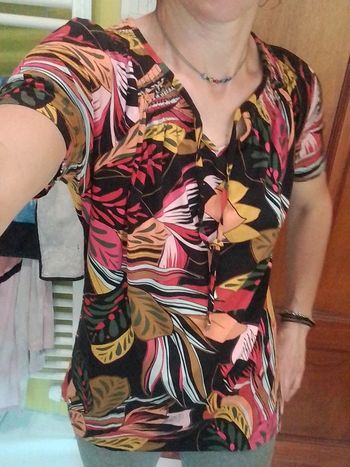 T-shirt femme oversize multicolore C&A