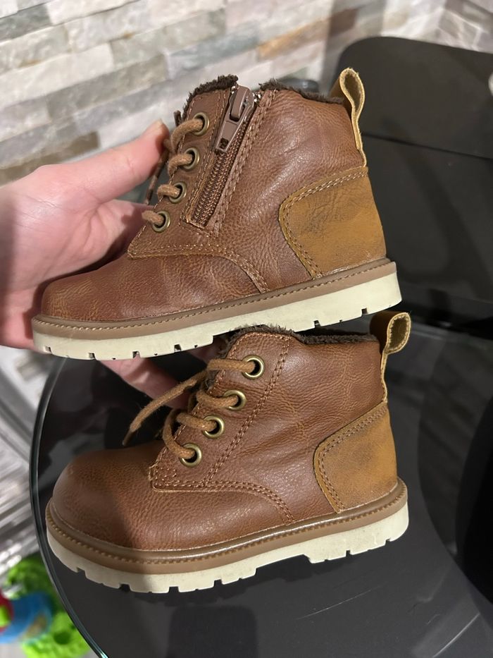 Petite bottines bébé garçon taille 21 - photo numéro 3