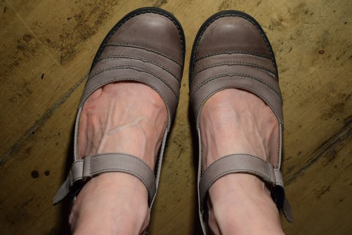 babies à brides T37 talon compensé - photo numéro 3