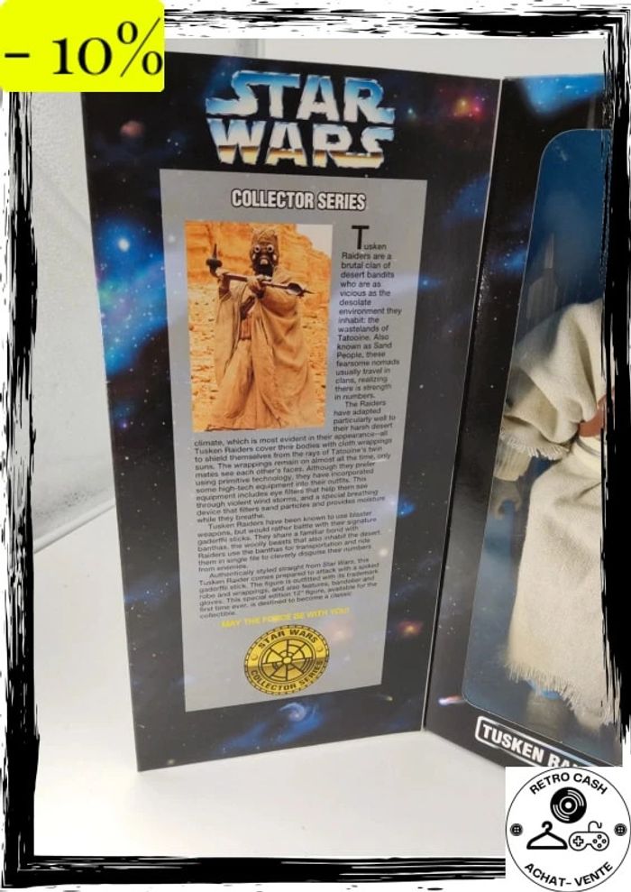 Star Wars Tusken Raider Collector Series 12 Inch Figure 1996 - photo numéro 2