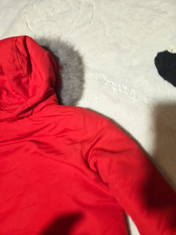 Manteau rouge chaud okaidi 4 ans - photo numéro 7