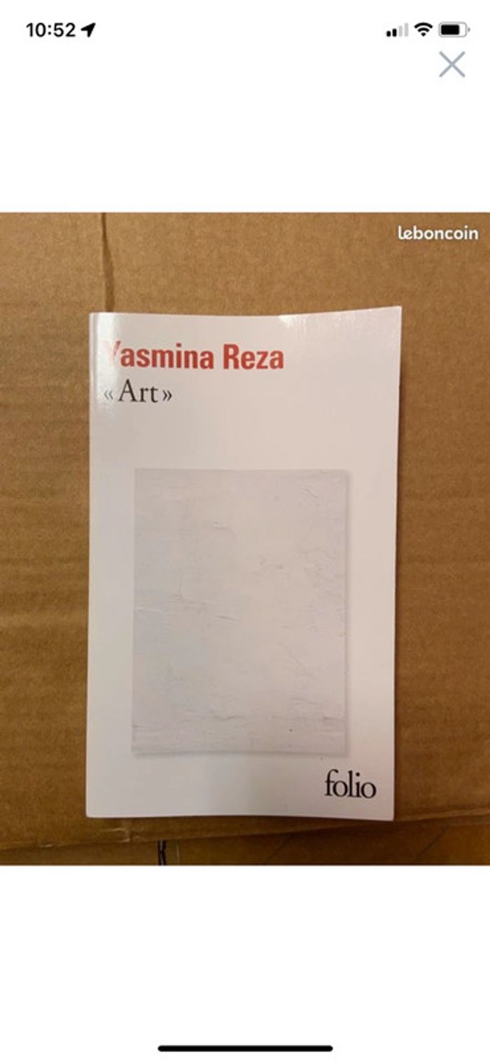 Art de Yasmina Reza