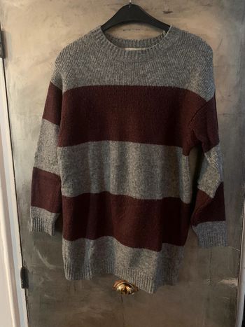 Pull femme H&M gris Bordeaux S