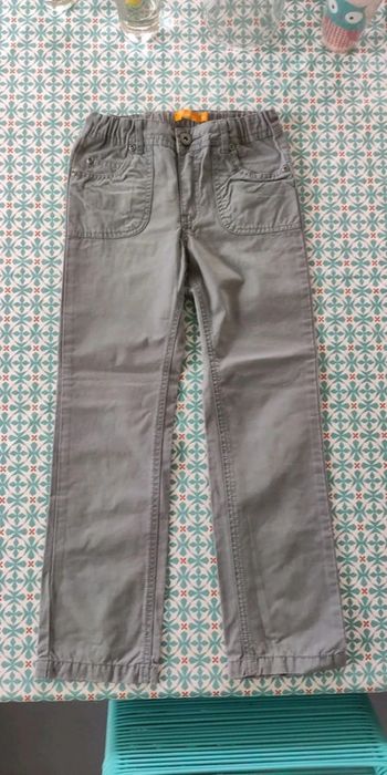 Pantalon en toile pour fille 8 ans