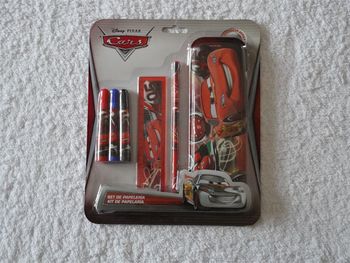Set Papeterie "Cars Disney" neuf sous blister