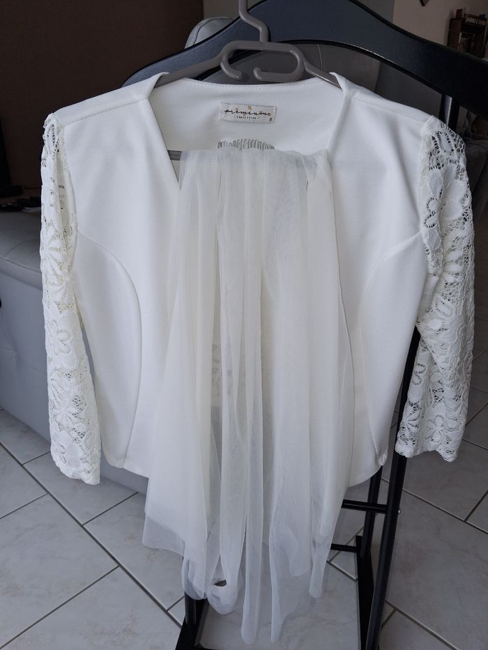 Veste ivoir avec voile - photo numéro 3