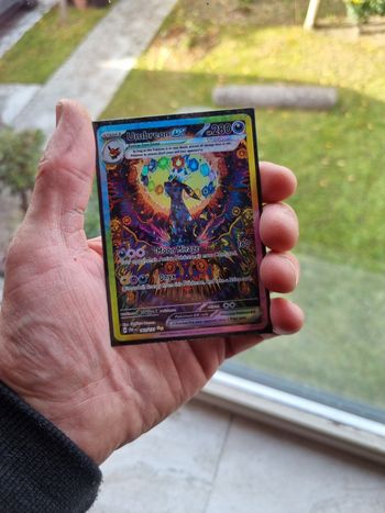 Carte Pokémon Umbreon EX Tera 161/182 – Ultra Rare Full Art