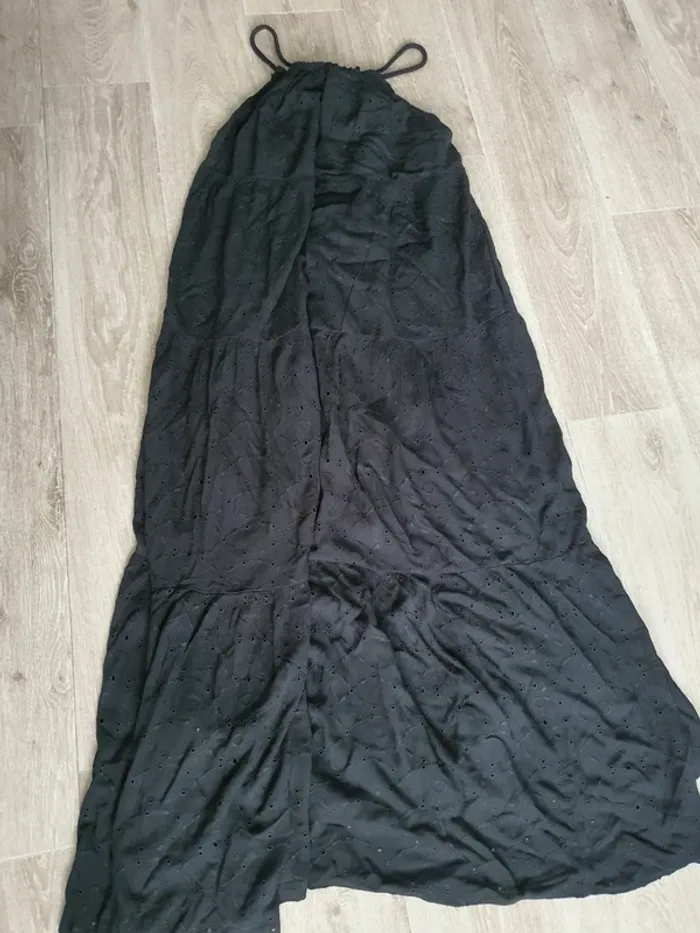 Robe longue noire d'été taille 36 Promod - photo numéro 2